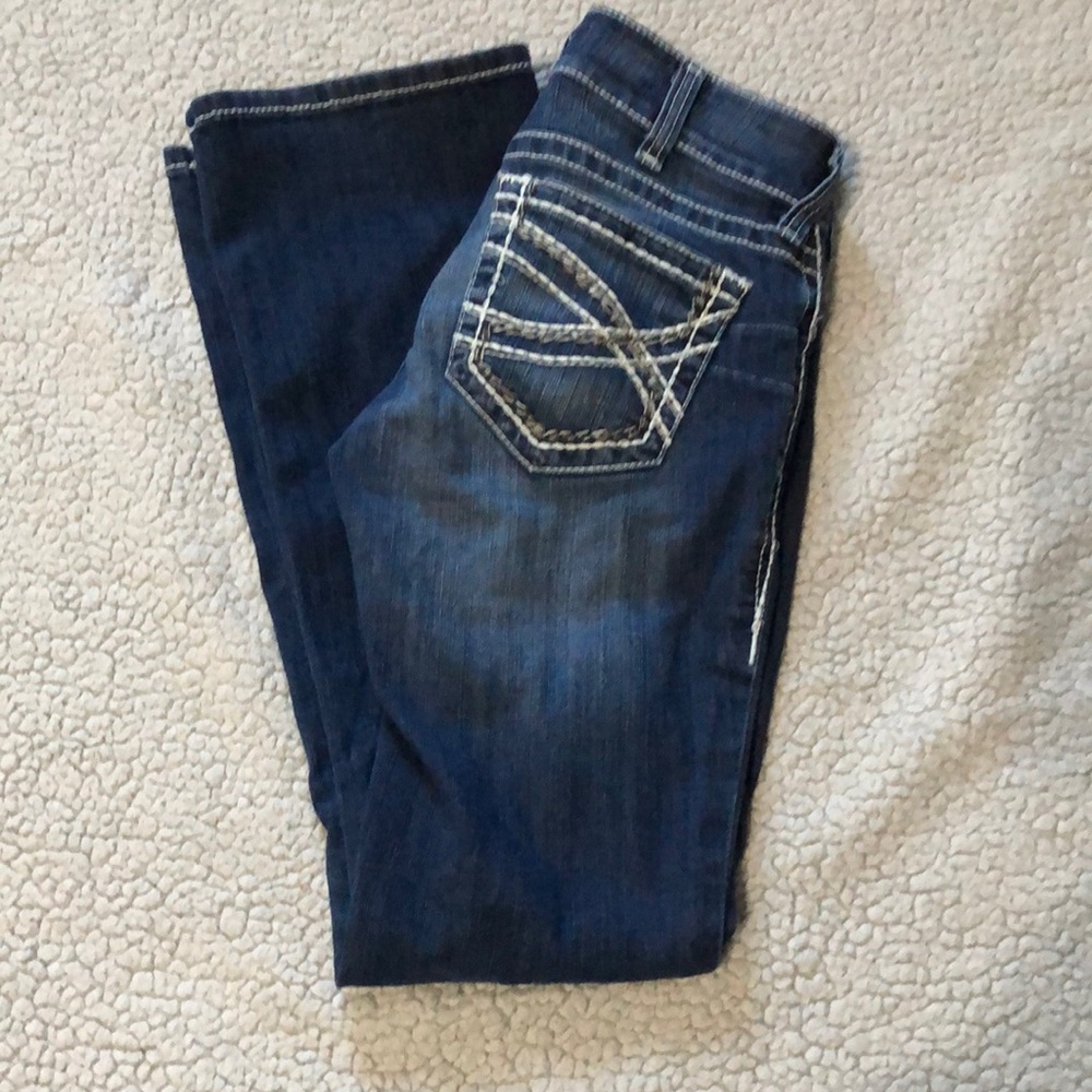 Boot cut jeans regular length